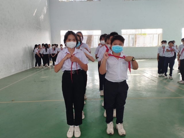 Hội thi Nghi thức Đội năm học 2022-2023