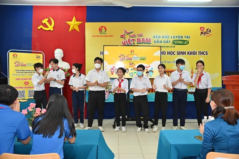 Chương trình hướng nghiệp cho học sinh THCS Hiệp An năm học 2022-2023
