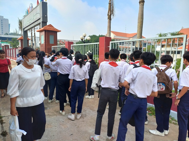 Giờ học trải nghiệm lịch sử địa phương tại Bảo tàng Bình Dương năm học 2022-2023