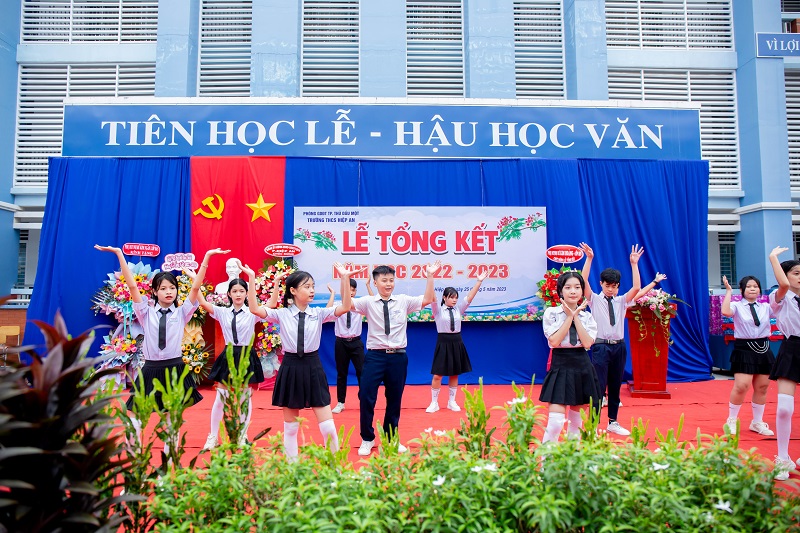 Trường THCS Hiệp An tổng kết năm học 2022-2023