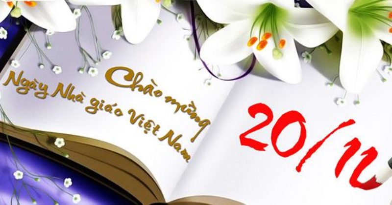 Bài viết chào mừng ngày Nhà giáo Việt Nam của các em học sinh
