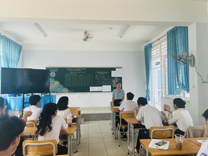 Động viên, dặn dò đội tuyển học sinh giỏi trước kỳ thi học sinh giỏi cấp tỉnh