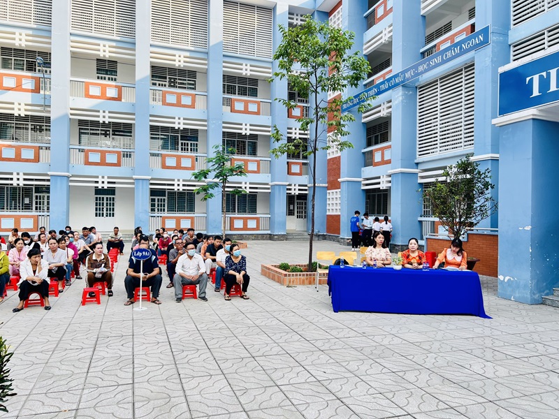 Hội nghị cha mẹ học sinh khối 9 năm học 2023-2024