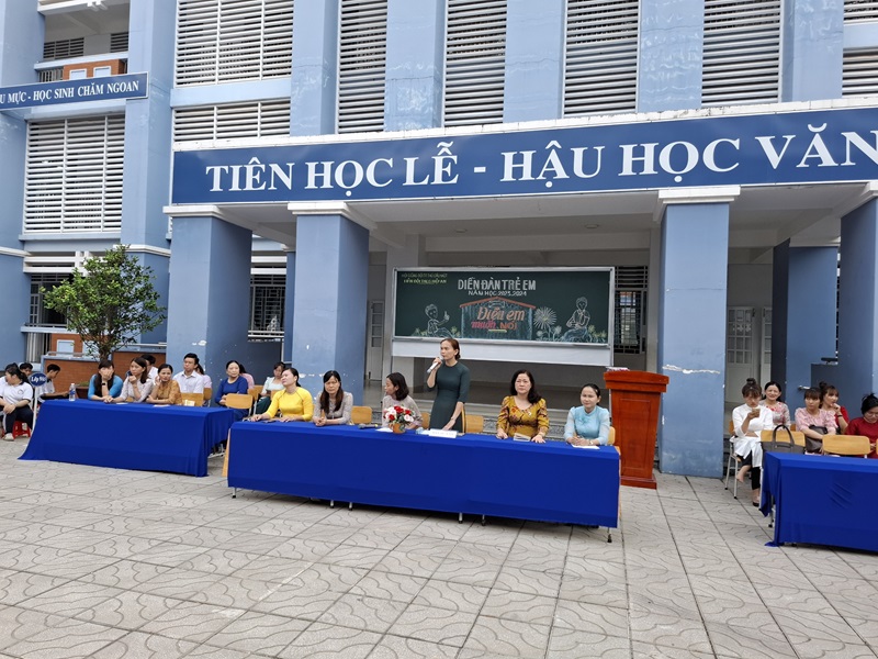 Trường THCS Hiệp An tổ chức "Diễn đàn trẻ em" năm học 2023-2024