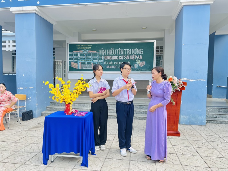 Tìm hiểu tên trường THCS Hiệp An và tổ chức khui heo đất năm học 2023-2024