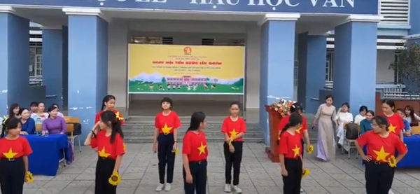 Ngày hội Tiến bước lên Đoàn năm học 2023 - 2024