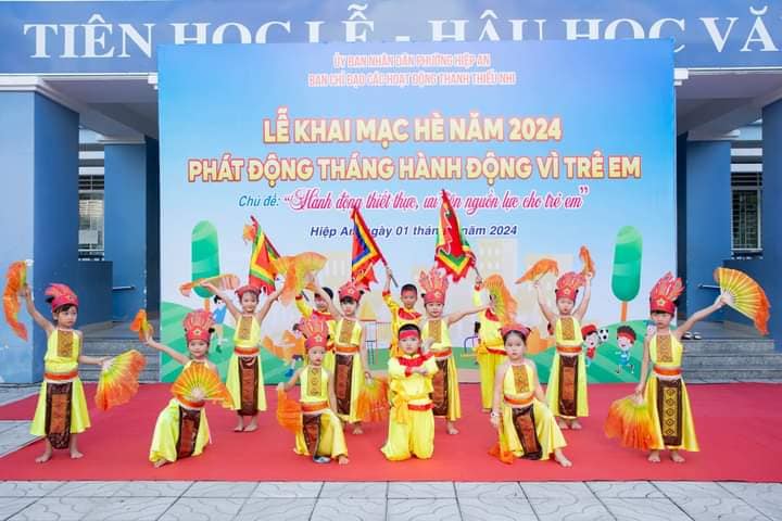 Lễ khai mạc hè và phát động tháng hành động vì trẻ em năm 2024