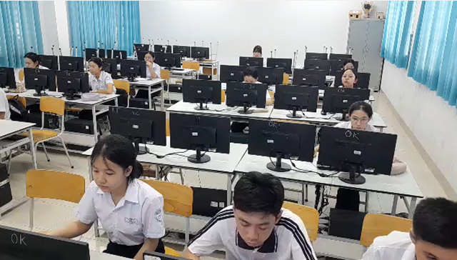 Trường THCS Hiệp An tham gia kỳ thi Giải Toán trực tuyến VioEdu vòng thành phố