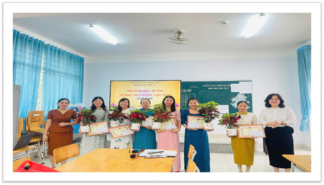 Trường THCS Hiệp An tổ chức hội nghị biểu dương gương người tốt, việc tốt giai đoạn 2020-2025 và phát động phong trào thi đua giai đoạn 2025-2030