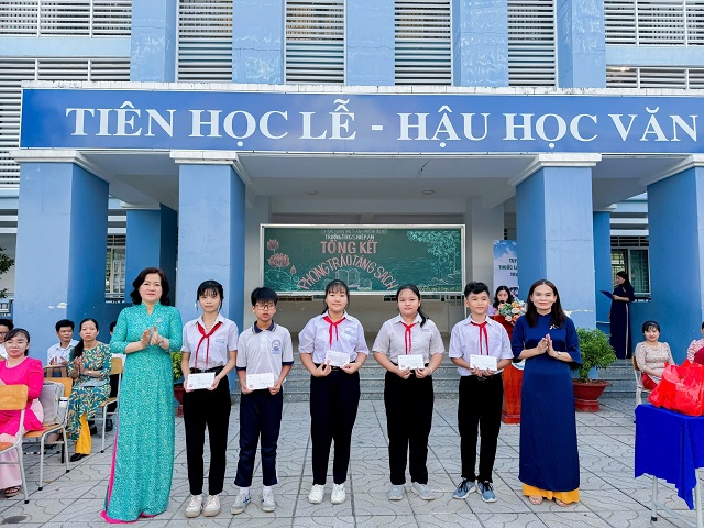 Trường Thcs Hiệp An Tổ Chức Tổng Kết Phong Trào Tặng Sách Năm Học 2024-2025
