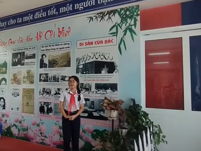 Phần Thi Kỹ Năng Thuyết Trình Hội thi "Nghi thức Đội - Chỉ huy Đội giỏi và hát múa tập thể" thành phố Thủ Dầu Một năm 2025.