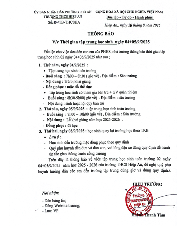 tap trung