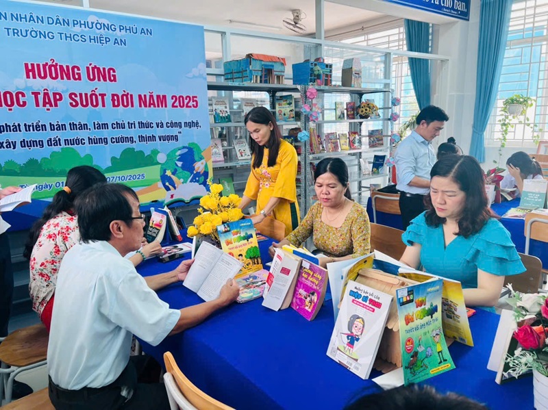Trường THCS Hiệp An Hưởng Ứng Tuần Lễ Học Tập Suốt Đời Năm 2025
