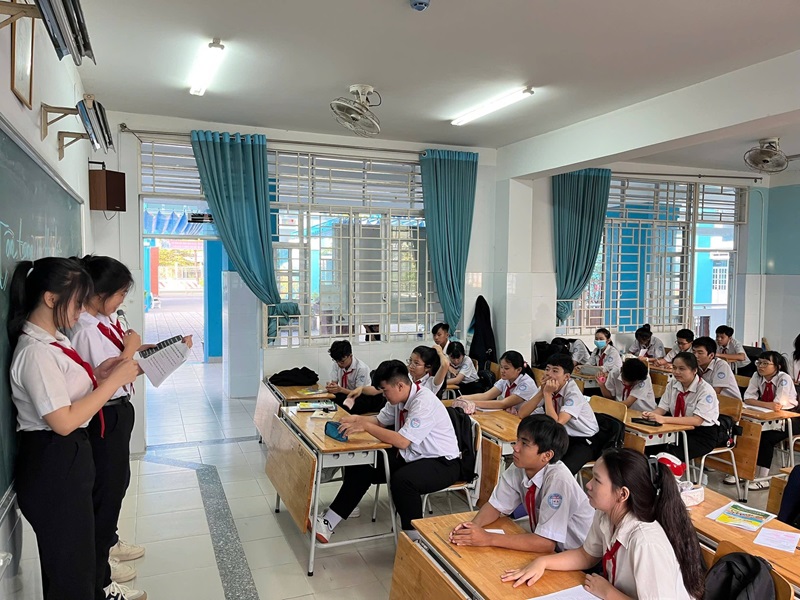 Trường THCS Hiệp An Tổ Chức Sinh Hoạt Chủ Đề: “Điều Em Muốn Nói – Tôn Trọng Sự Khác Biệt”