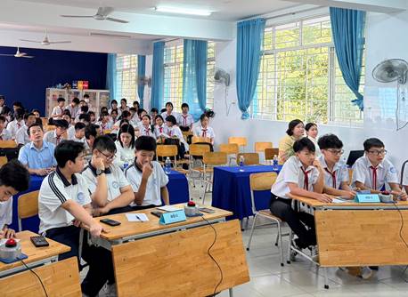 Không Khí Sôi Nổi Tại Chuyên Đề Toán 8 “Đường Lên Đỉnh Olympia”