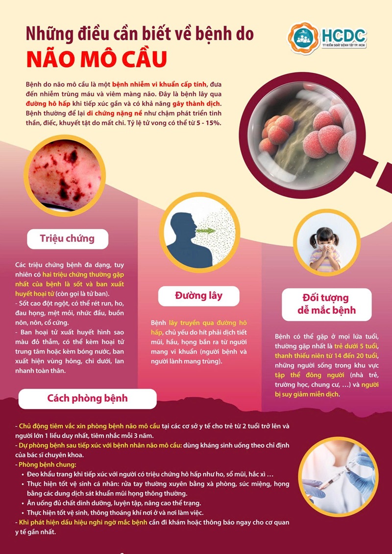 Phòng, Chống Bệnh Viêm Não Mô Cầu Trong Trường THCS Trần Bình Trọng